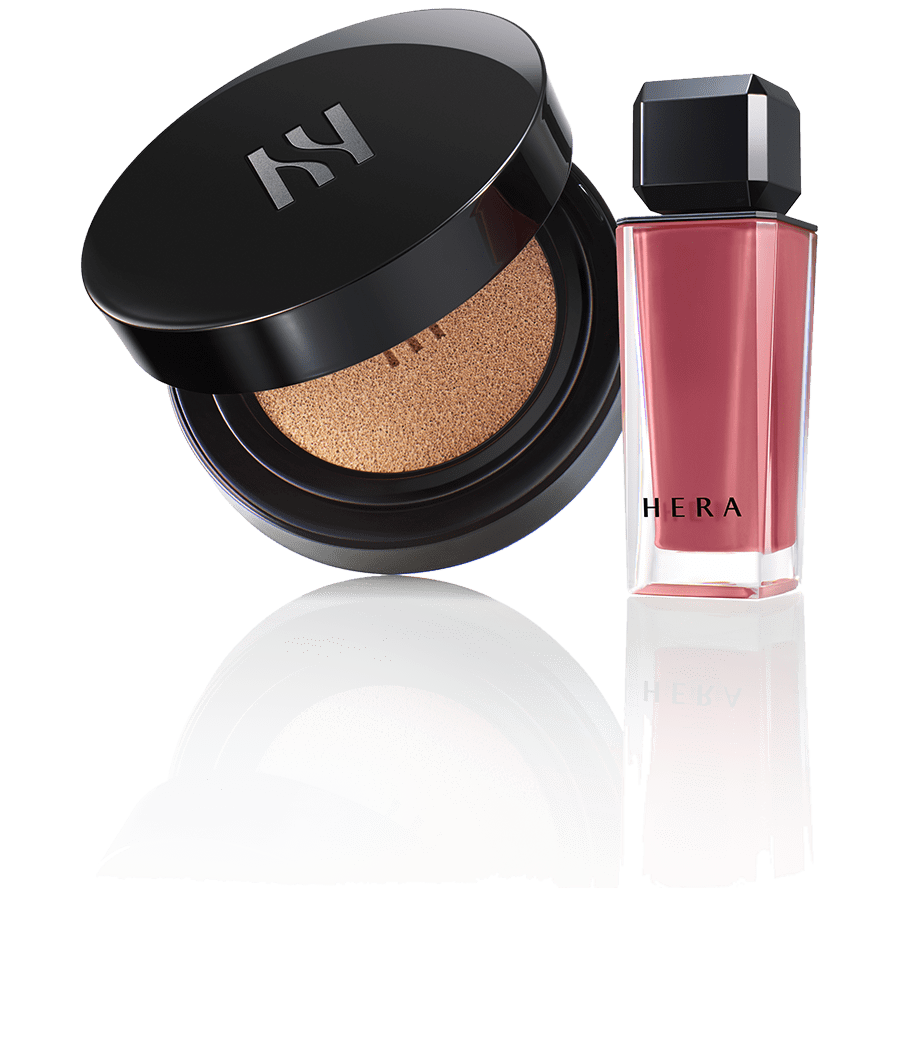 HERA BLACK CUSHION FOUNDATION, HERA SENSUAL NUDE GLOSS